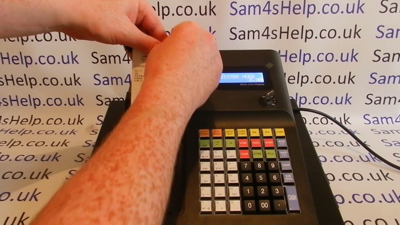 How To Set Up Journal Audit Or Detail Mode Printing Sam4S ER-260BEJ / ER260 / ER-260EJ Cash Register