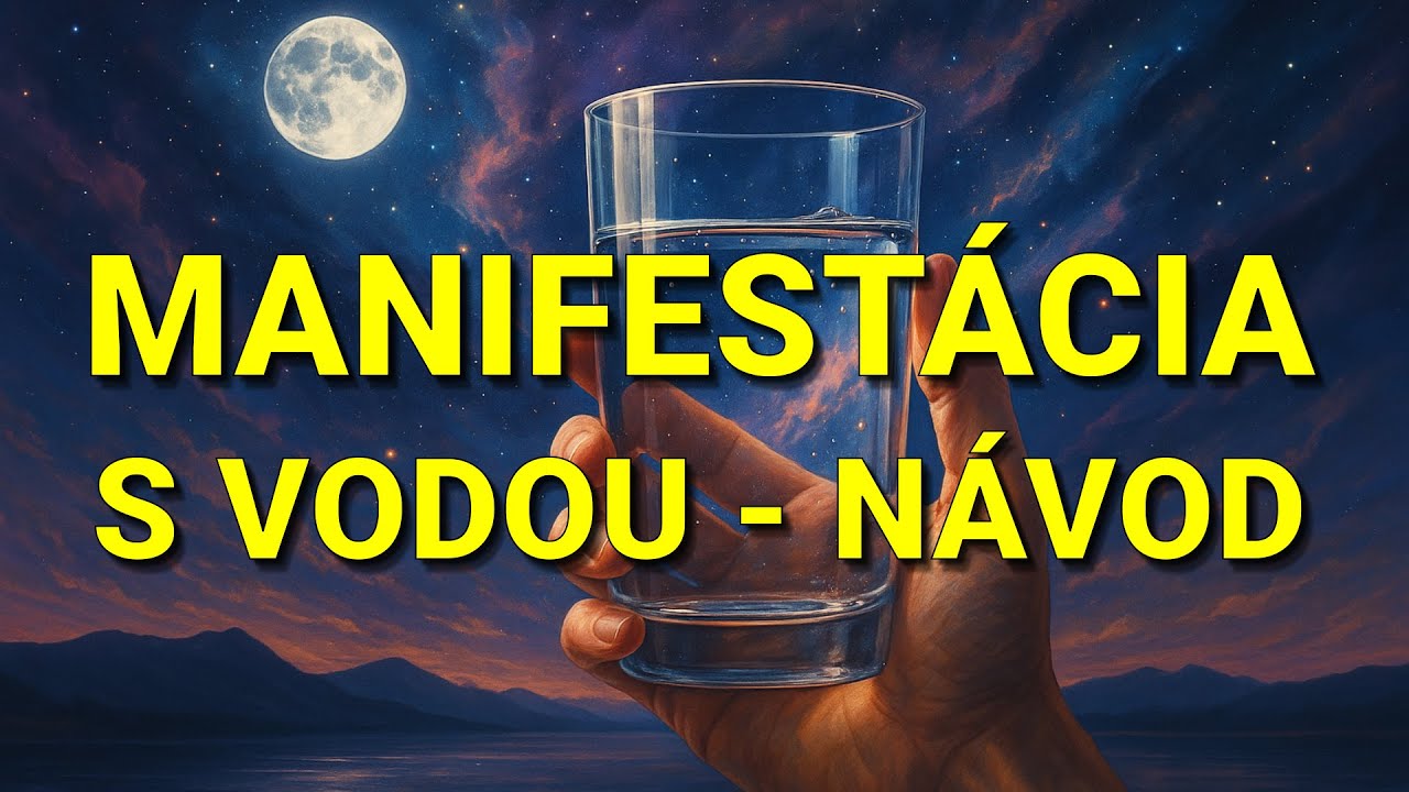 Manifest&aacute;cia s vodou | Kvantovanie vody | Manifestovanie s vodou