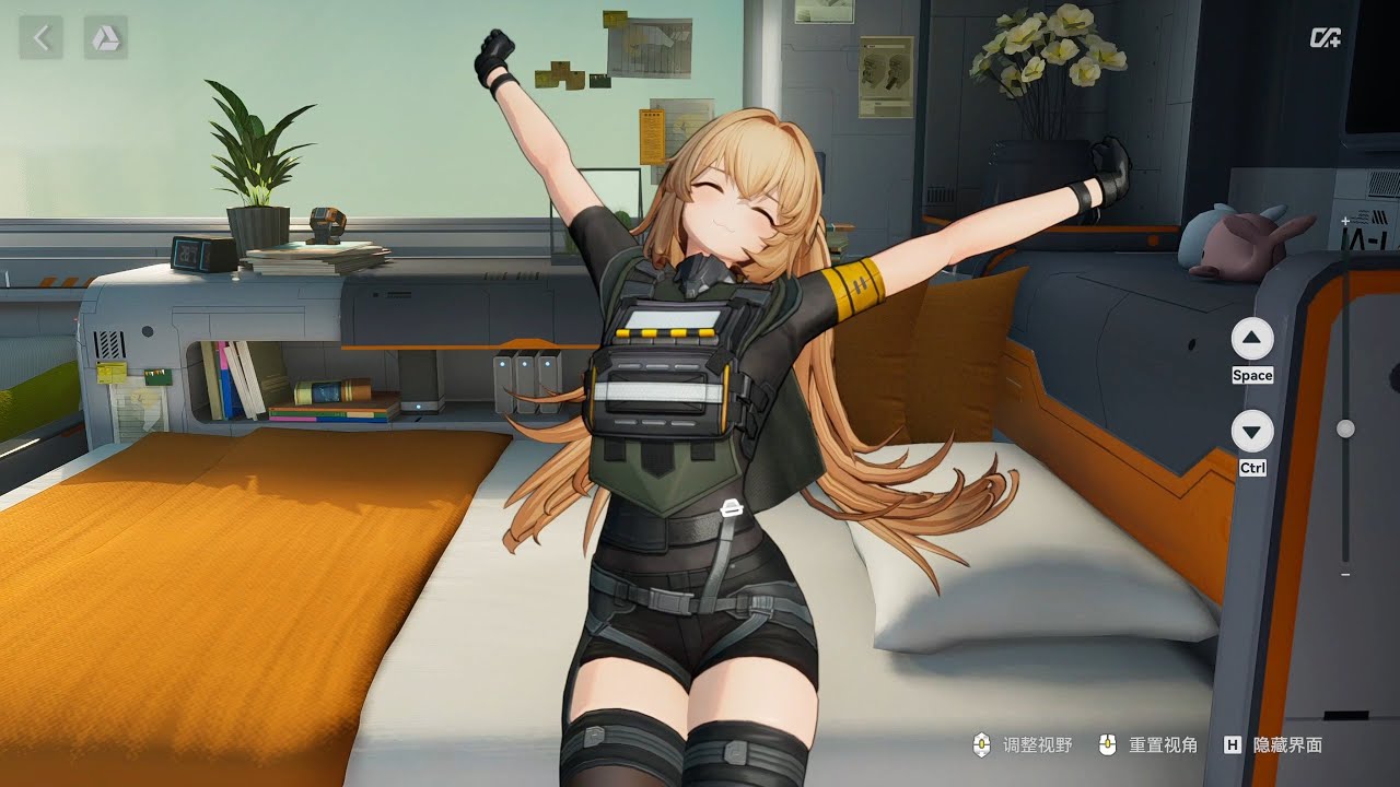 Girls Frontline 2: Exilium - Lenna New Costume Animations & Dormitory