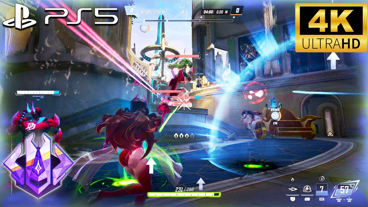 Marvel Rivals Scarlet Witch Competitive Gameplay- Convoy on Yggdrasill Path (PS5 4K)