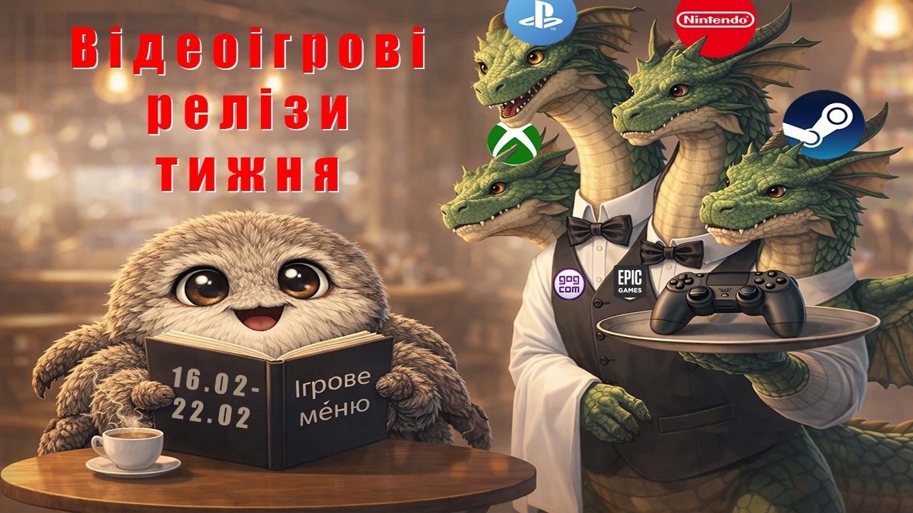 📜 ТОП нових відеоігор, які релізнулись минулого тижня (16-22.02.2026)