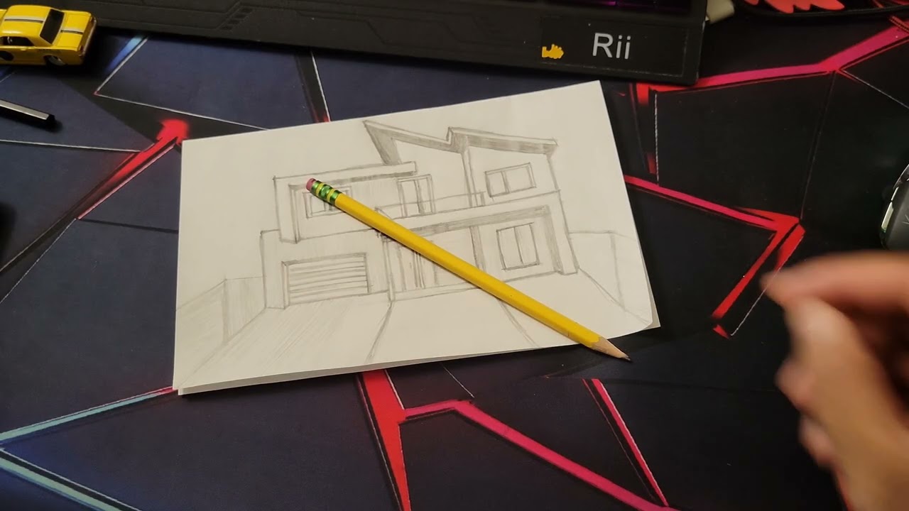 Drawing a building 
