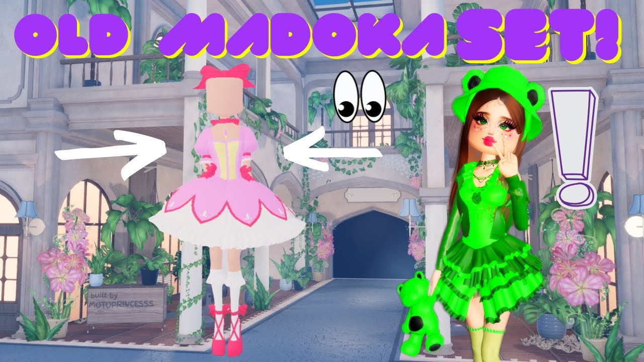 I MADE THE OLD MADOKA SET IN DTI!✨