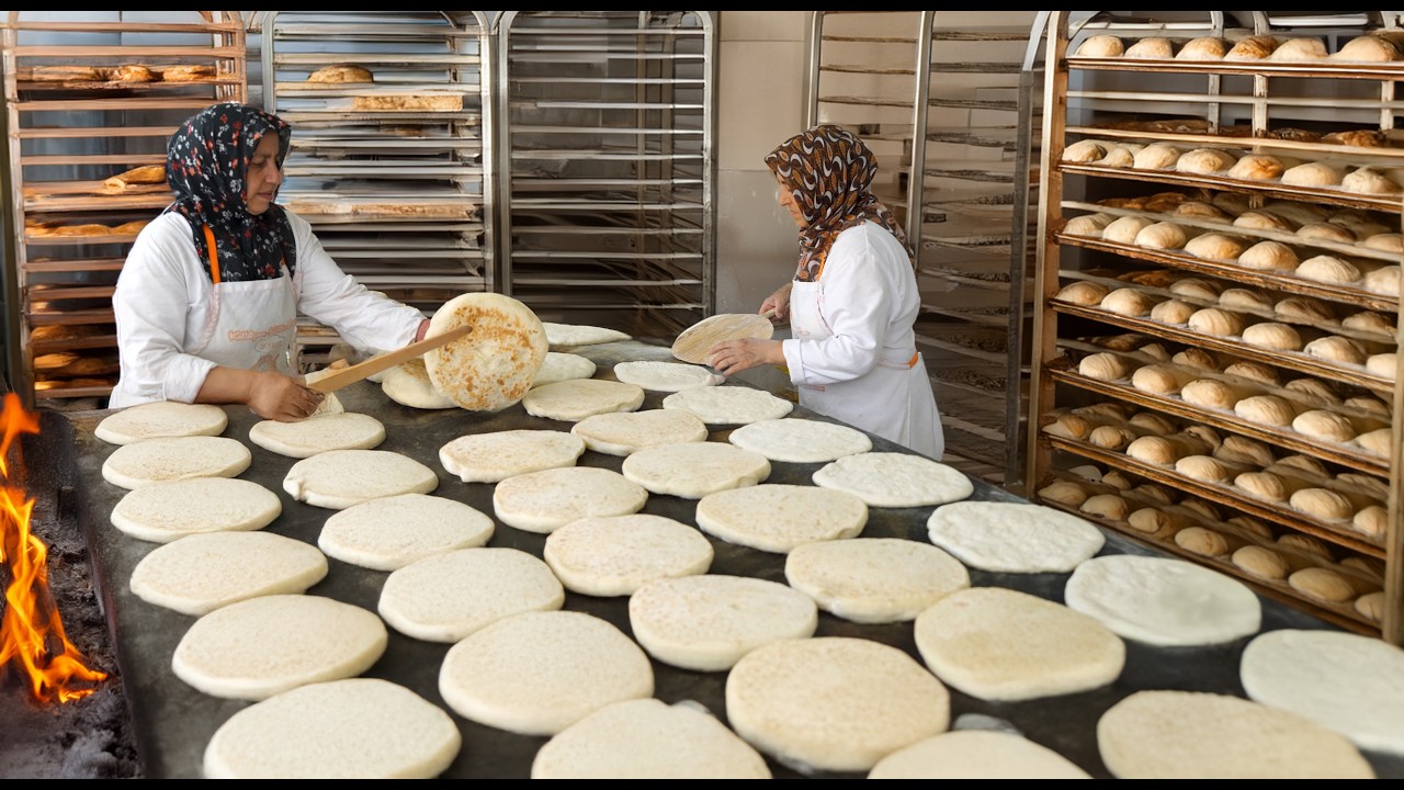 Soft, Warm Turkish Breads! Authentic and Traditional Bakery | Best Turkey Street Food