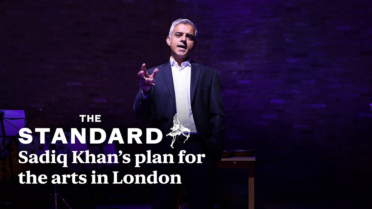 Sadiq Khan talks about London's crown as world theatre capital and how he wants to support the arts