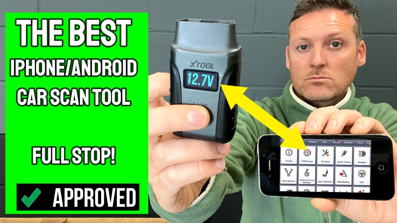 X Tool A30M — просто лучший сканер OBD2 BLUETOOTH для телефонов и планшетов на рынке