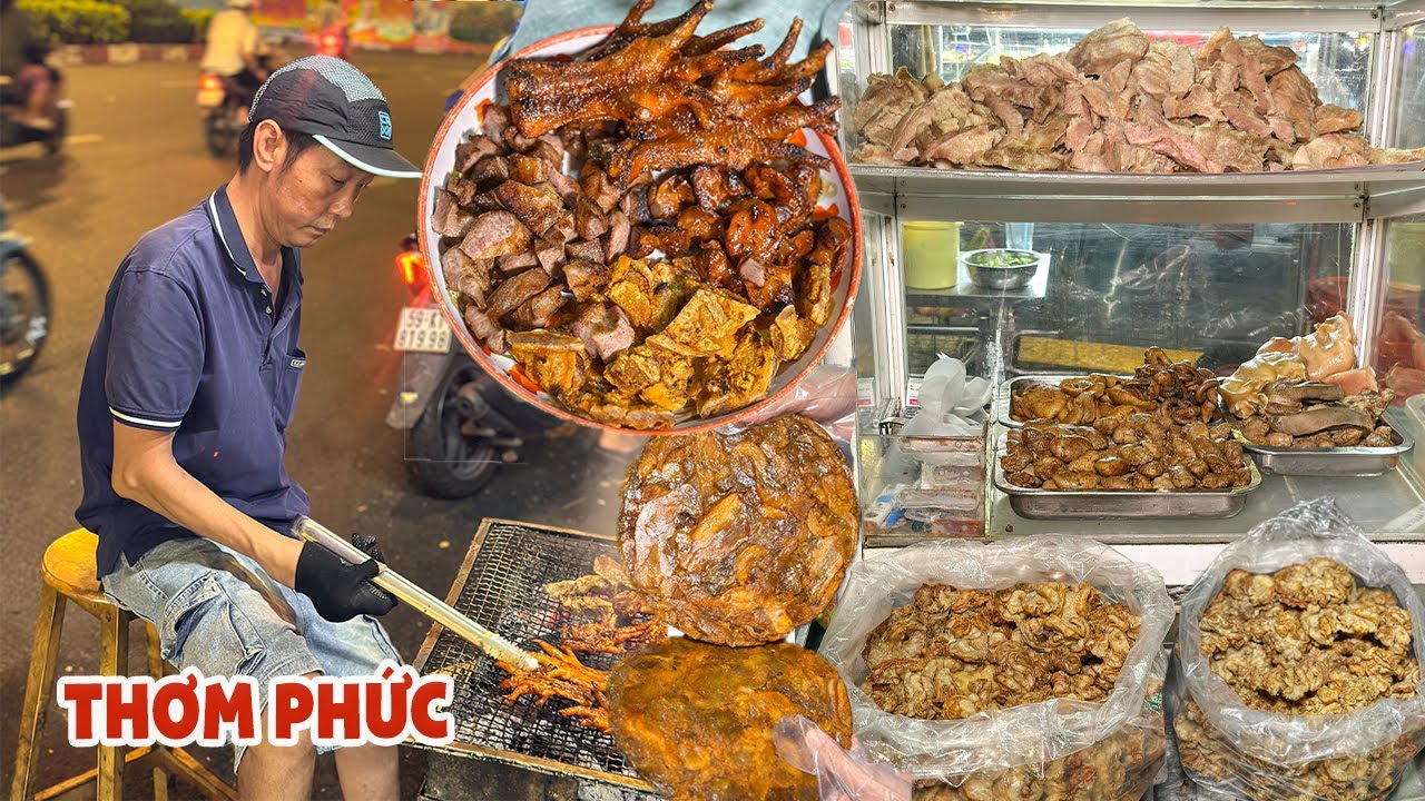 Xe DZÚ HEO TÓP MỠ BÔNG XÔI NƯỚNG giòn sần sật chấm chao ngon bá cháy, khách ruột khắp Sài Gòn