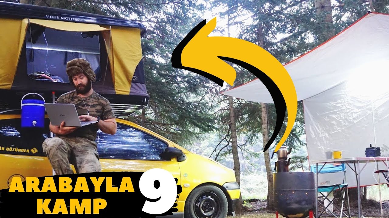 ARA&Ccedil; &Uuml;ST&Uuml; &Ccedil;ADIRLA ULUDAĞ'DA KAMP(car camping)