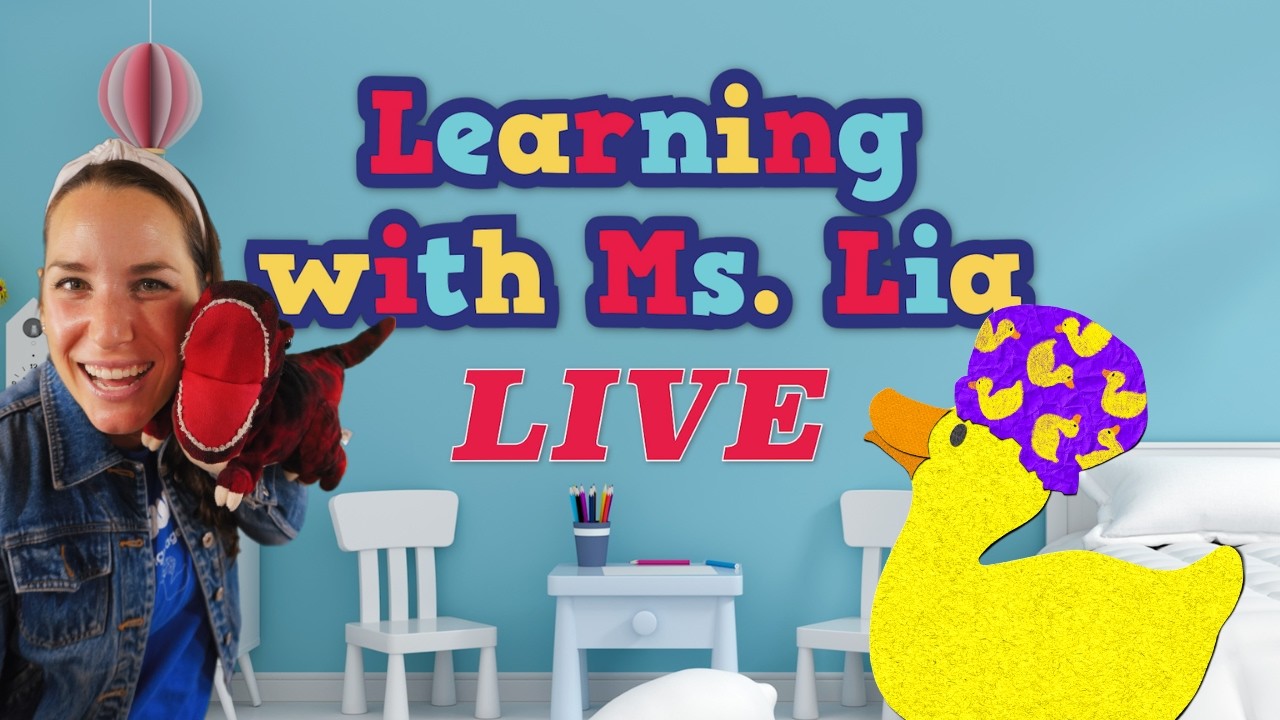 Bed, Bath and Baño! | Learning with Ms. Lia LIVE! Bath Time Edition