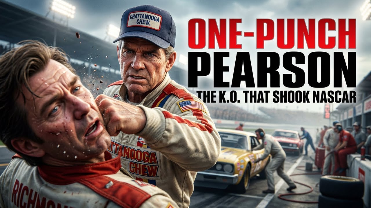 The Time David Pearson KO'ed Tim Richmond With ONE Punch