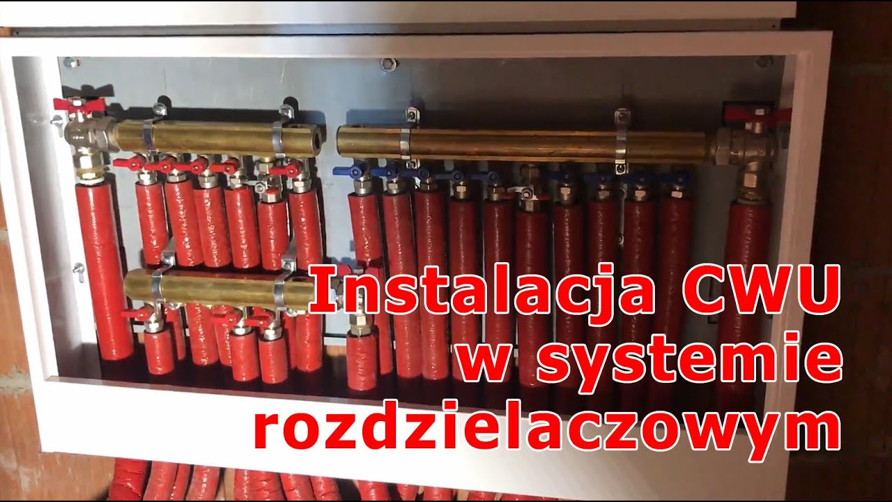 Instalacja CWU w systemie rozdzielaczowym