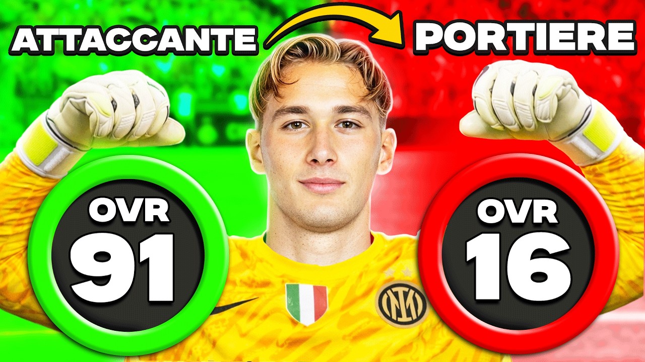 DA ATTACCANTE a PORTIERE! - LA CARRIERA IMPOSSIBILE con ESPOSITO PORTIERE su FC26!