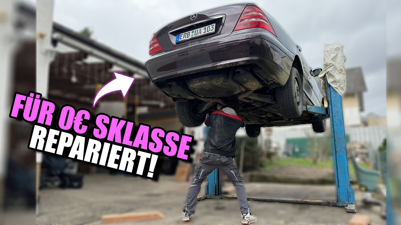 Kaputtes S500 Luftfahrwerk in unter 2,5sek REPARIERT!