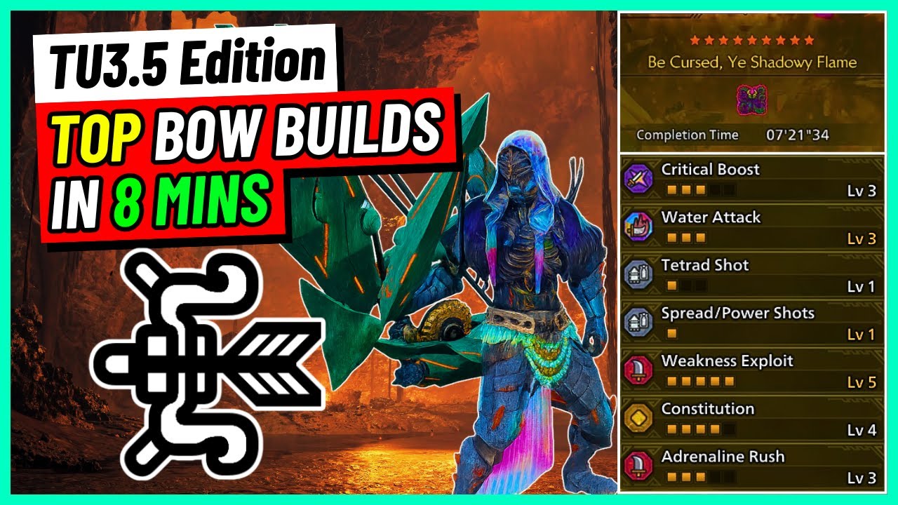 [Обновление 3.5] Сборки луков META — Экспресс-курс | Monster Hunter Wilds