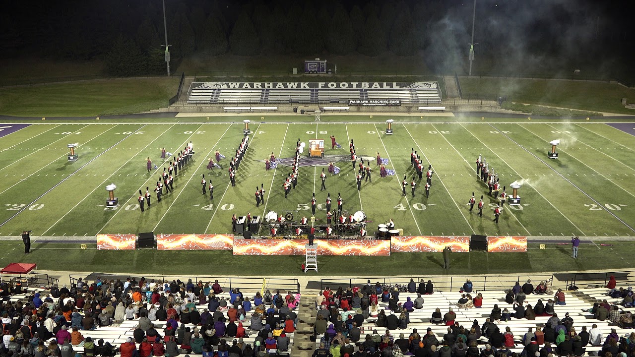 Tesla Milton High School Marching Band State Competition