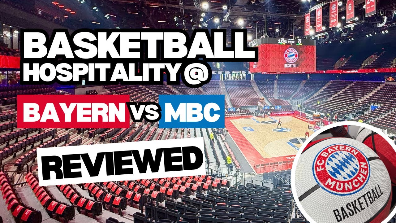 FC Bayern Basketball hospitality review | SAP Garden | The Padded Seat