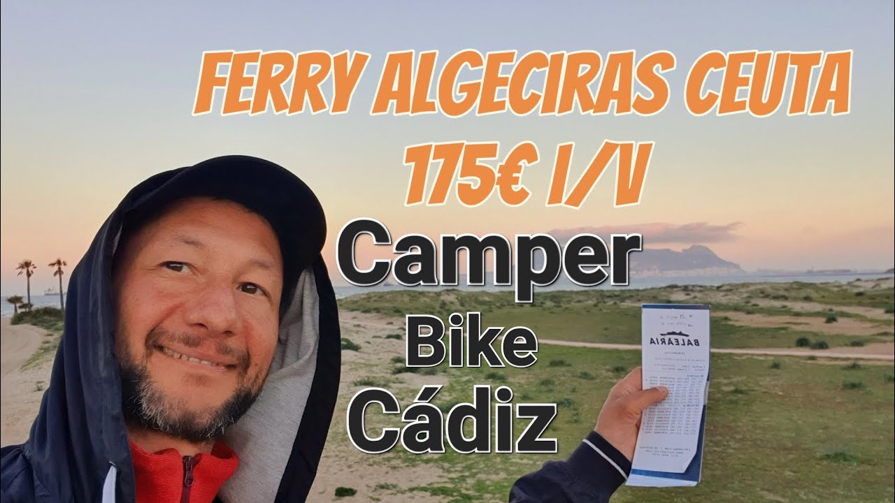 Ruta por Cádiz en Camper y bici + ferry a Marruecos