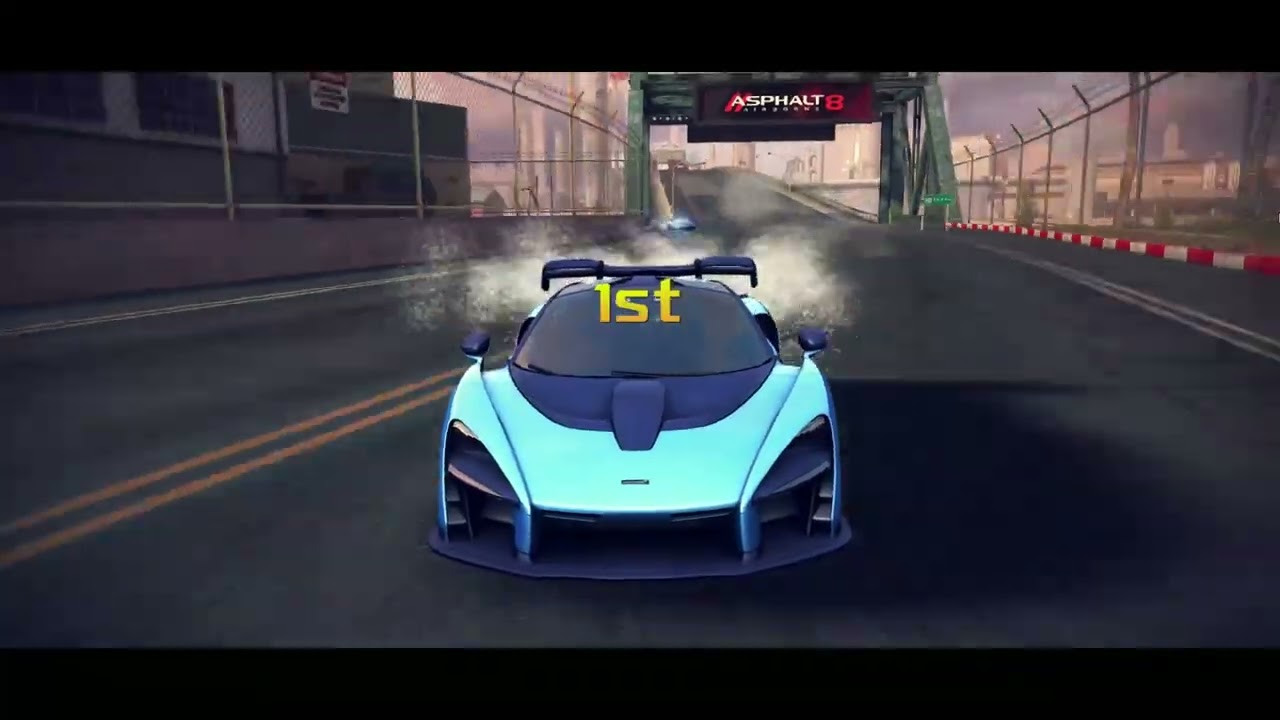 ❤️ McLaren Senna In Blue, Just Like You - Asphalt 8