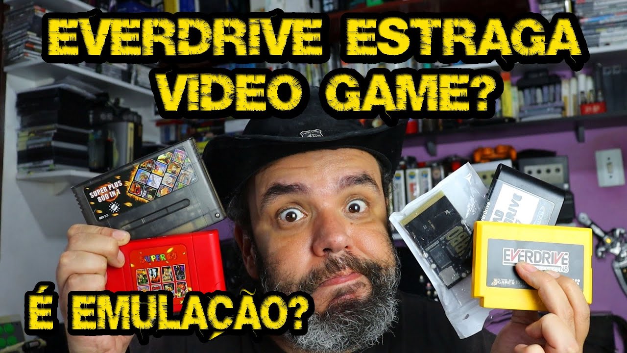 É verdade que o EVERDRIVE estraga o video game ? Everdrive é umulação? Vale a pena comprar um?