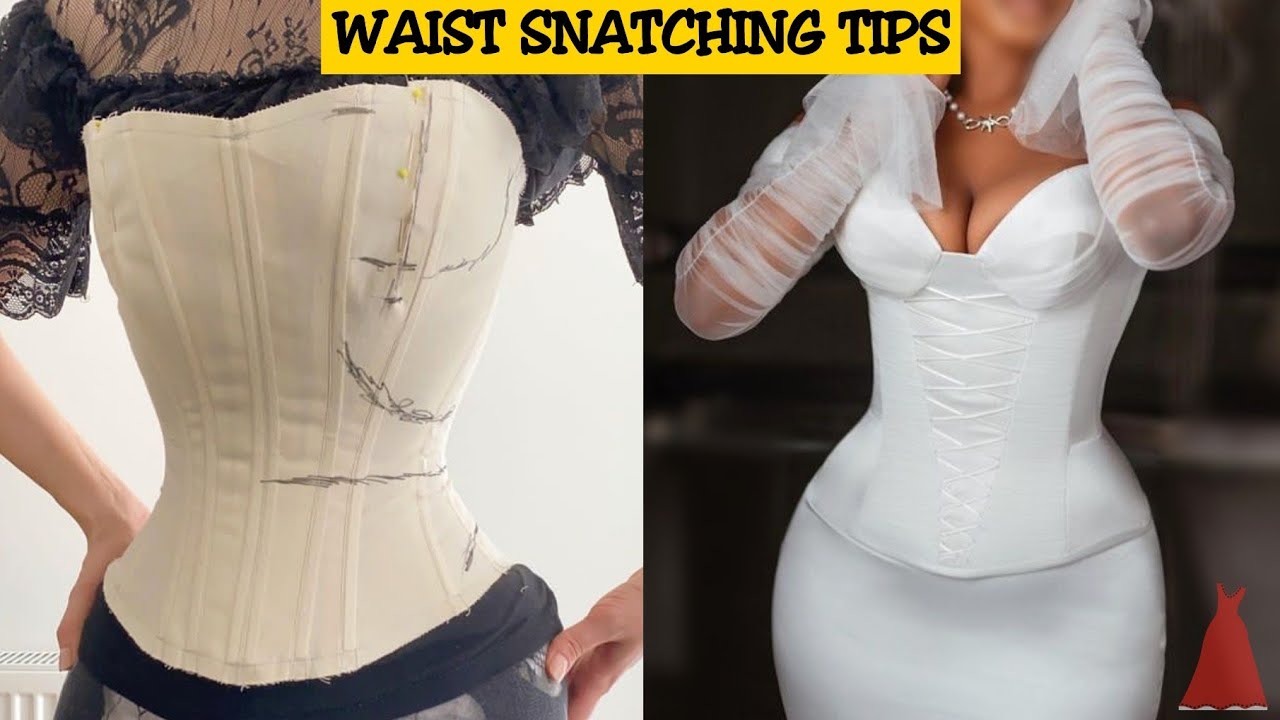 How to PERFECTLY snatch a CORSET waistline *Top Designer's Secret