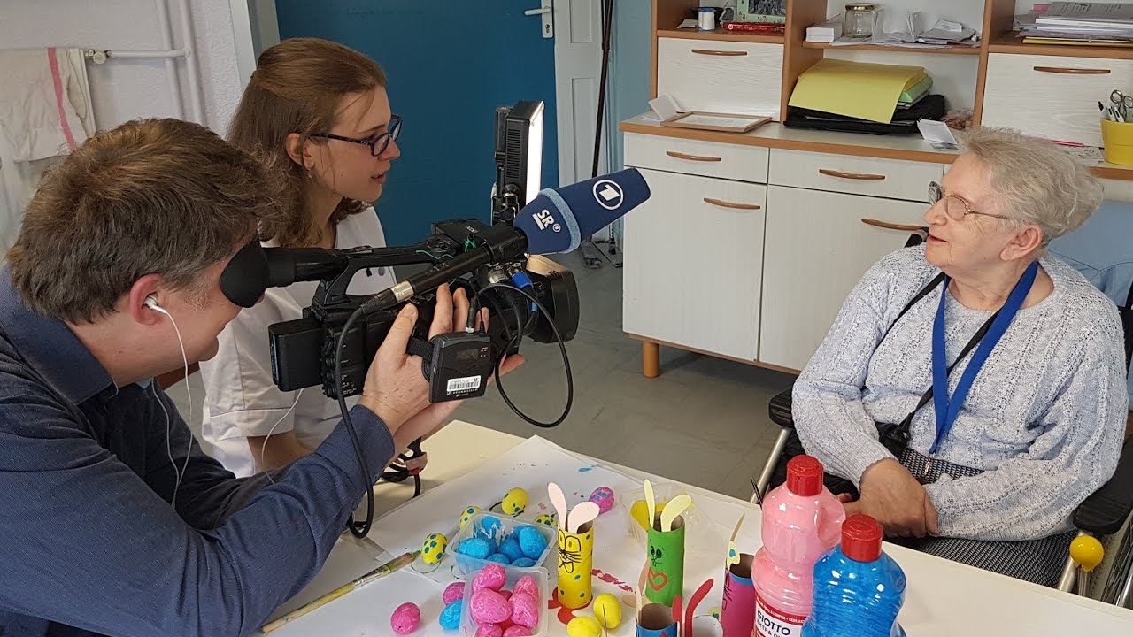 FSJ in Frankreich im Altenheim: Bericht im SR