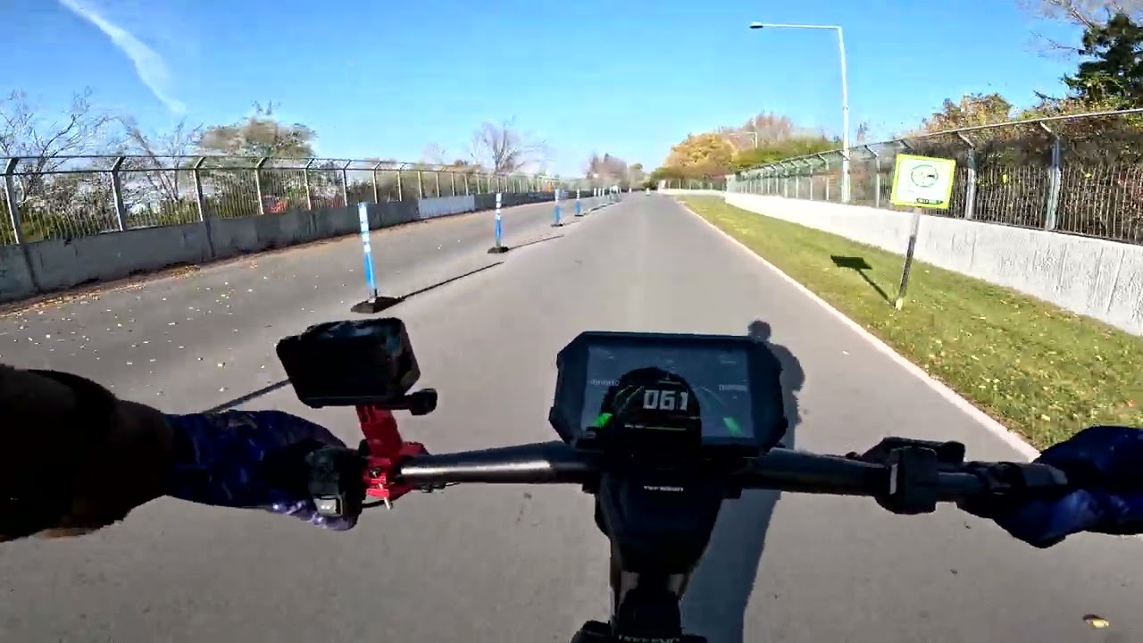 Fall Fast  Ride At The Formula 1 Track With Teverun Fighter Supreme Ultra 2024