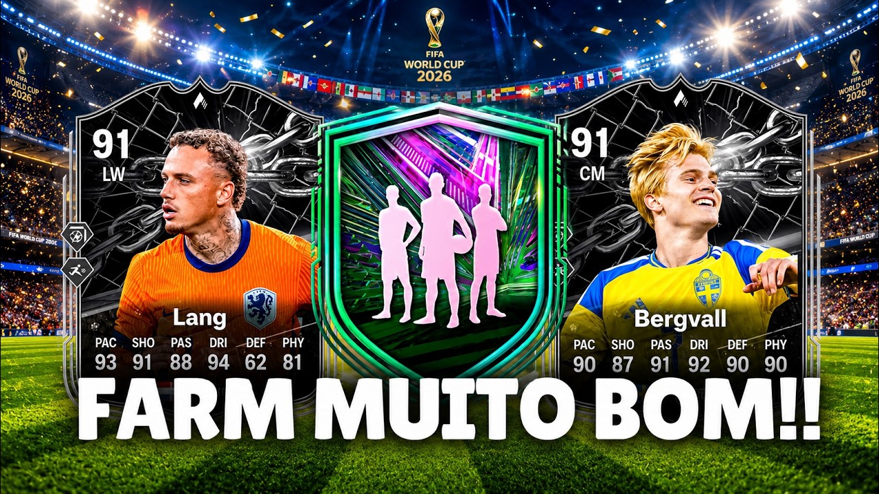 FC 26 | NOVA FARM OBRIGATORIO!! 🚀GARANTIA EVENTO | DME Bergvall & Noa Lang |