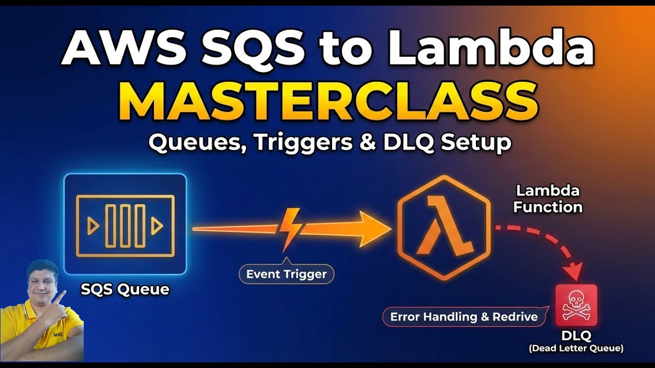 Мастер-класс по AWS Messaging: очереди SQS, DLQ и настройка триггеров событий в Lambda.