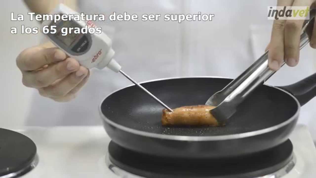 Curso manipulador alimentos.Tema 4.Medición de Temperatura