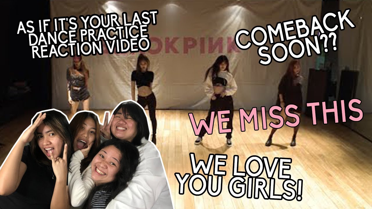 As if it's your Last Dance Practice Reaction Video | Pinkpunk TV