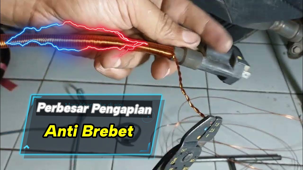 Perbesar Pengapian Dengan Teknik Ground Strap Koil