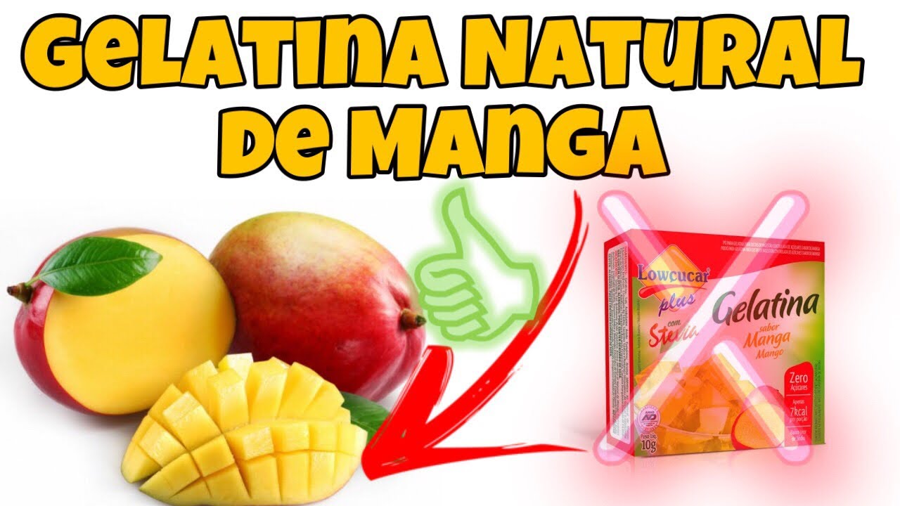 GELATINA NATURAL DE MANGA l Uma Delicia | Ep.20