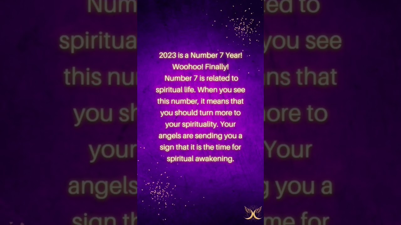 Happy New Year of Angel Number 7 🎉✨😇👽