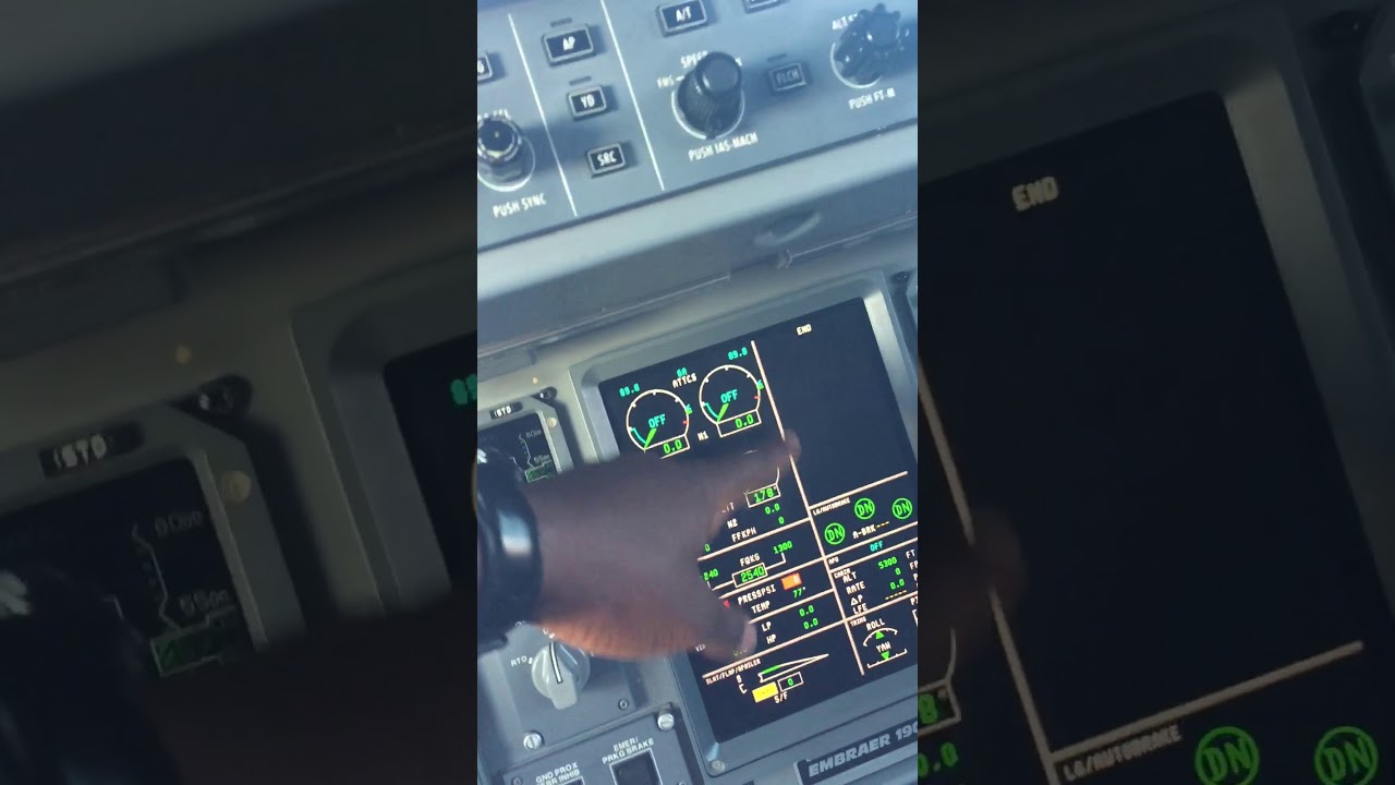 Powering up an E190
