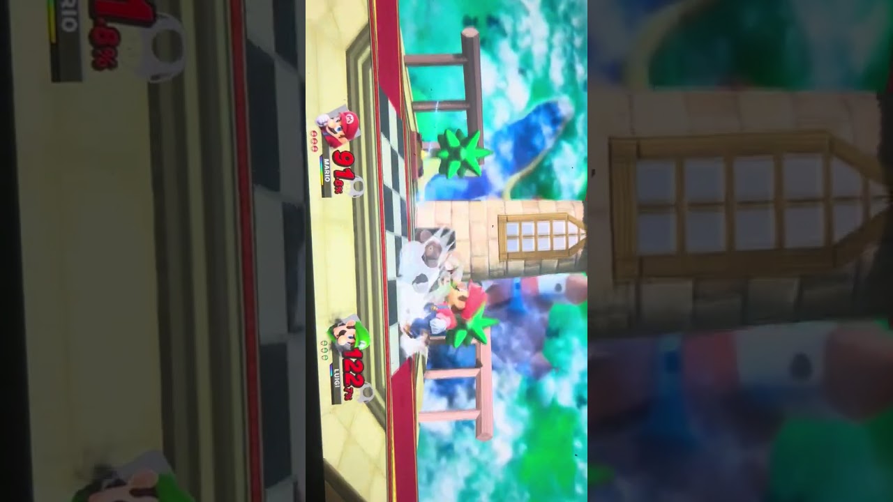 Super Smash Bros. Ultimate: Mario VS Luigi Level 9 CPU Battle