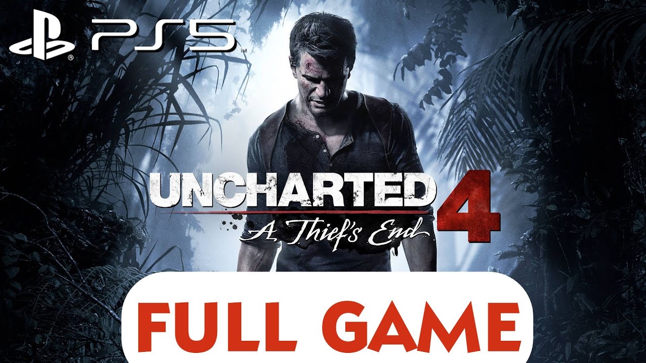 UNCHARTED 4 Gameplay Walkthrough FULL GAME [4K 60FPS PS5] - No Commentary