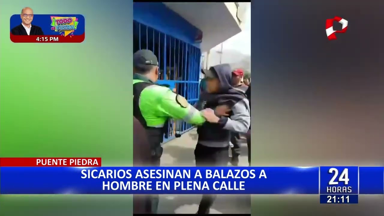 Puente Piedra: sicarios persiguen y asesinan a joven en plena calle