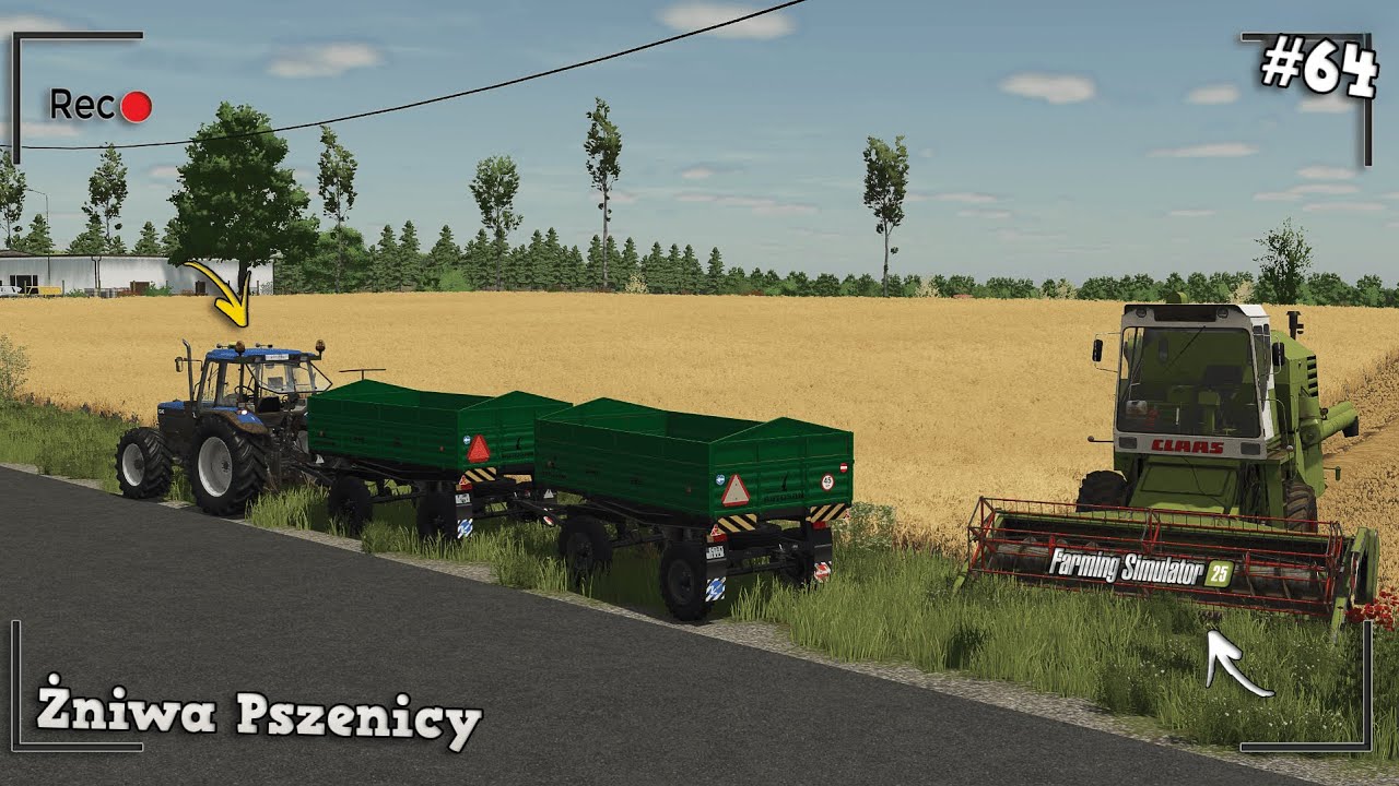 | ŻNIWA PSZENICY | RYK BIZONÓW  | DZIADEK WYLĄDOWAŁ NA DOŁKU |SPADKOWIZNA ODC 64