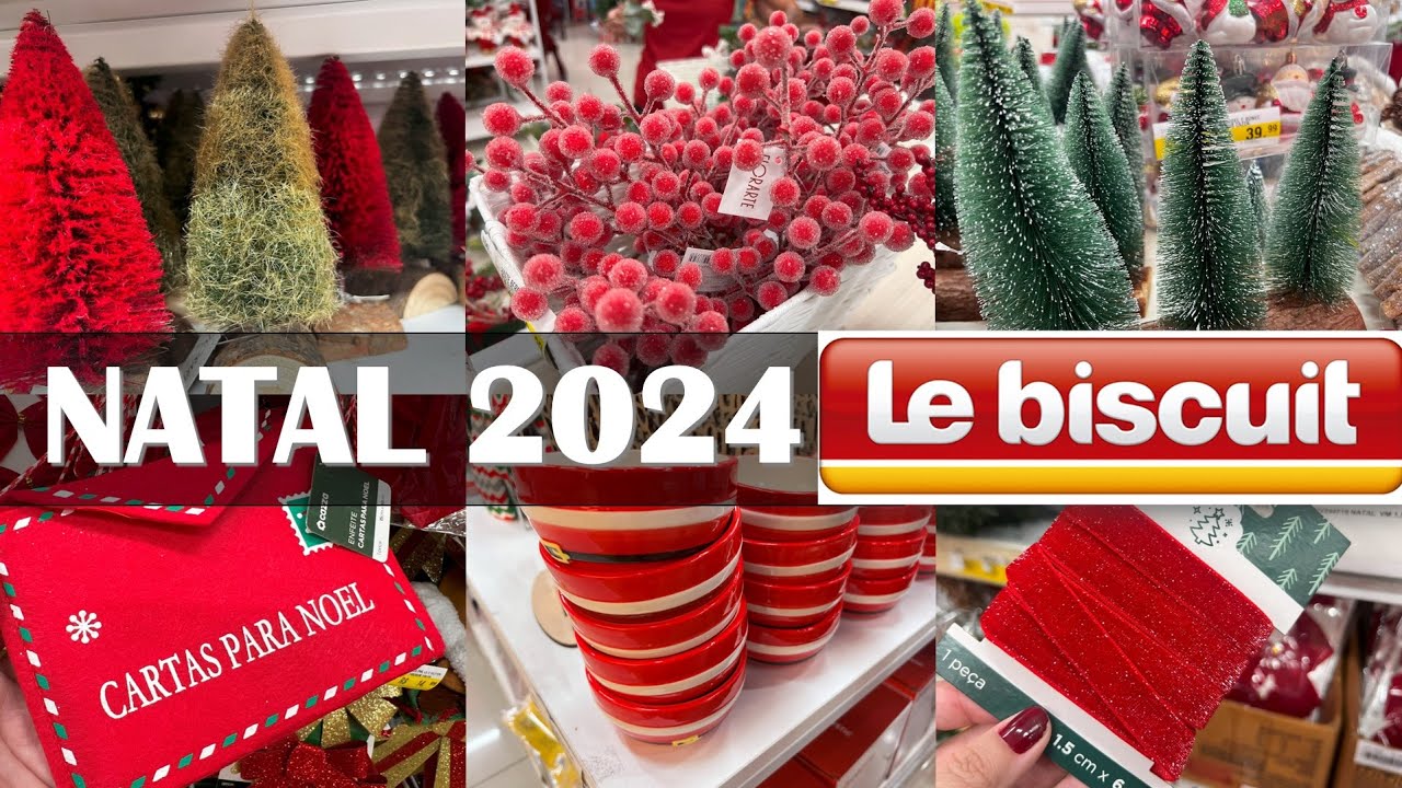 ACHADINHOS DE NATAL 2024 LE BISCUIT | MINI PASSEIA E FALA