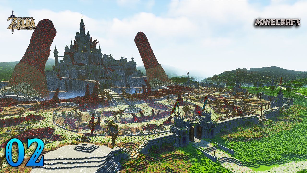 Building Breath of the Wild in Minecraft - Part 2: Central Hyrule