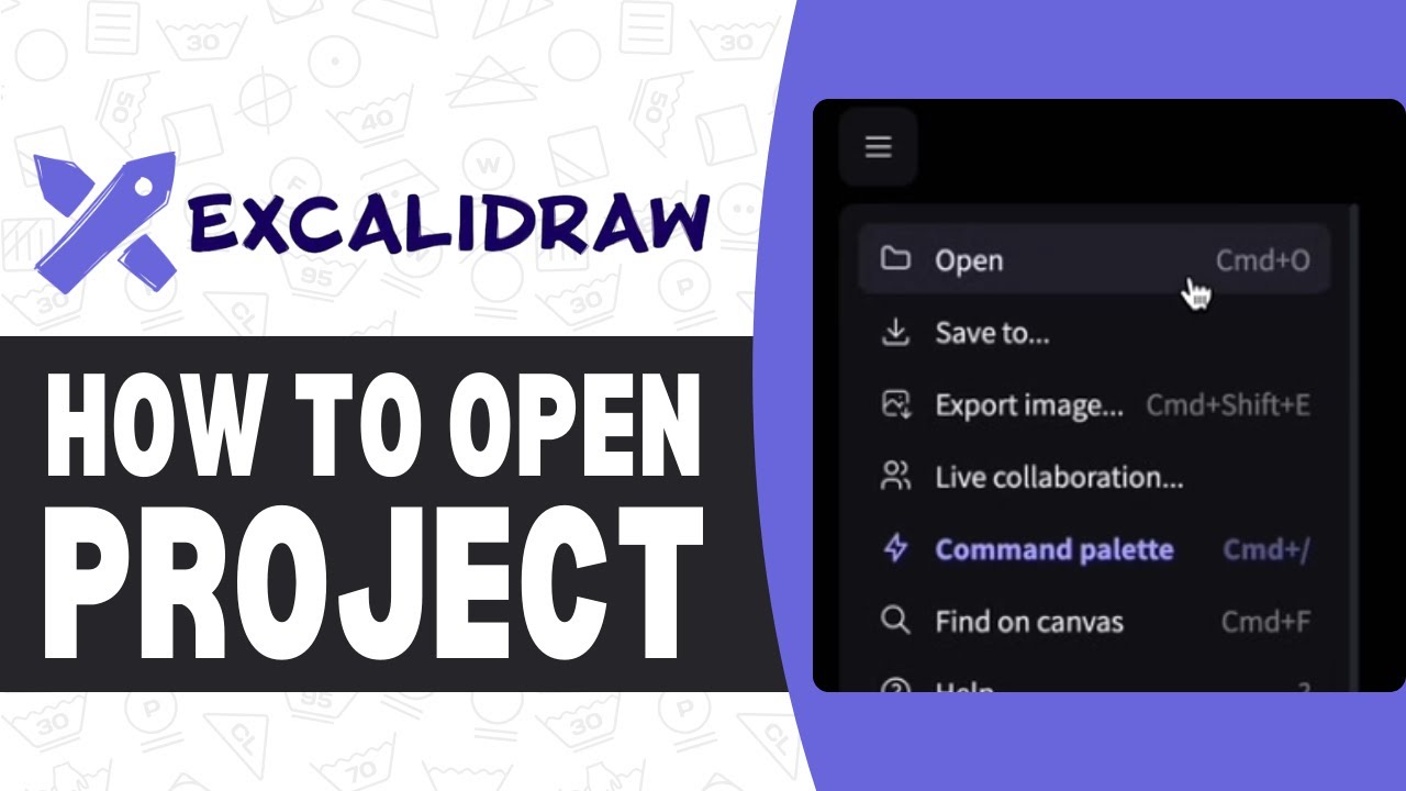 How to Open Excalidraw - Open Project in Excalidraw