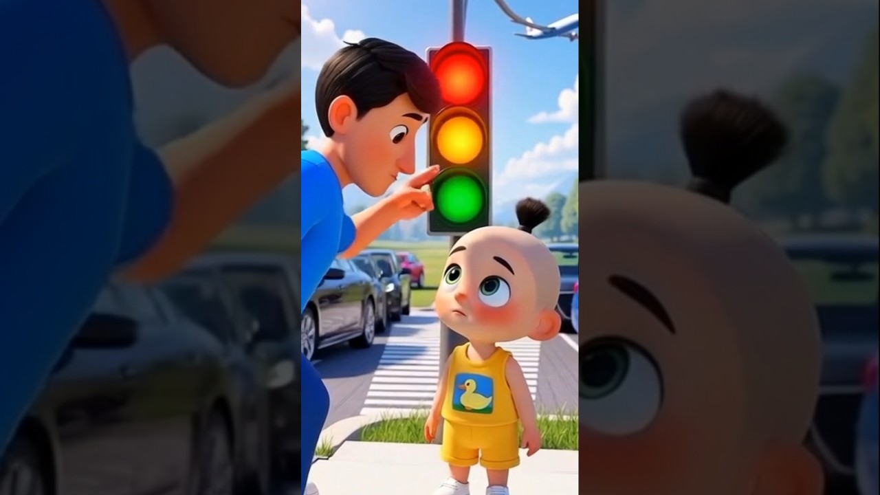 Traffic Signal Rules for Kids 🚦 | Learn Road Safety with Fun 3D Animation