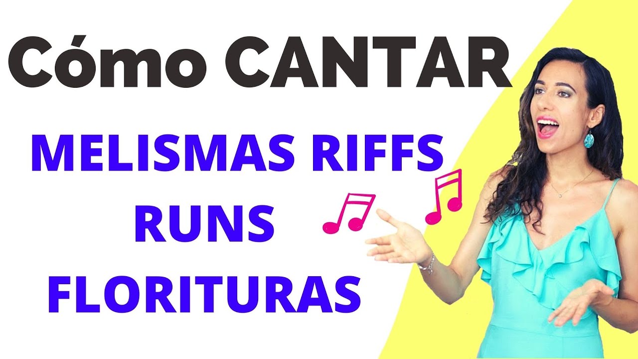 ✅CÓMO CANTAR MELISMAS, RIFFS Y RUNS | Clases de Canto desde CERO con Natalia Bliss, ejercicios CANTO