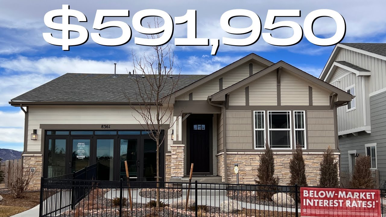 New Homes Tour Littleton, CO | Lavender Model | Richmond Homes | Sierra @ Ascent Village Near Denver