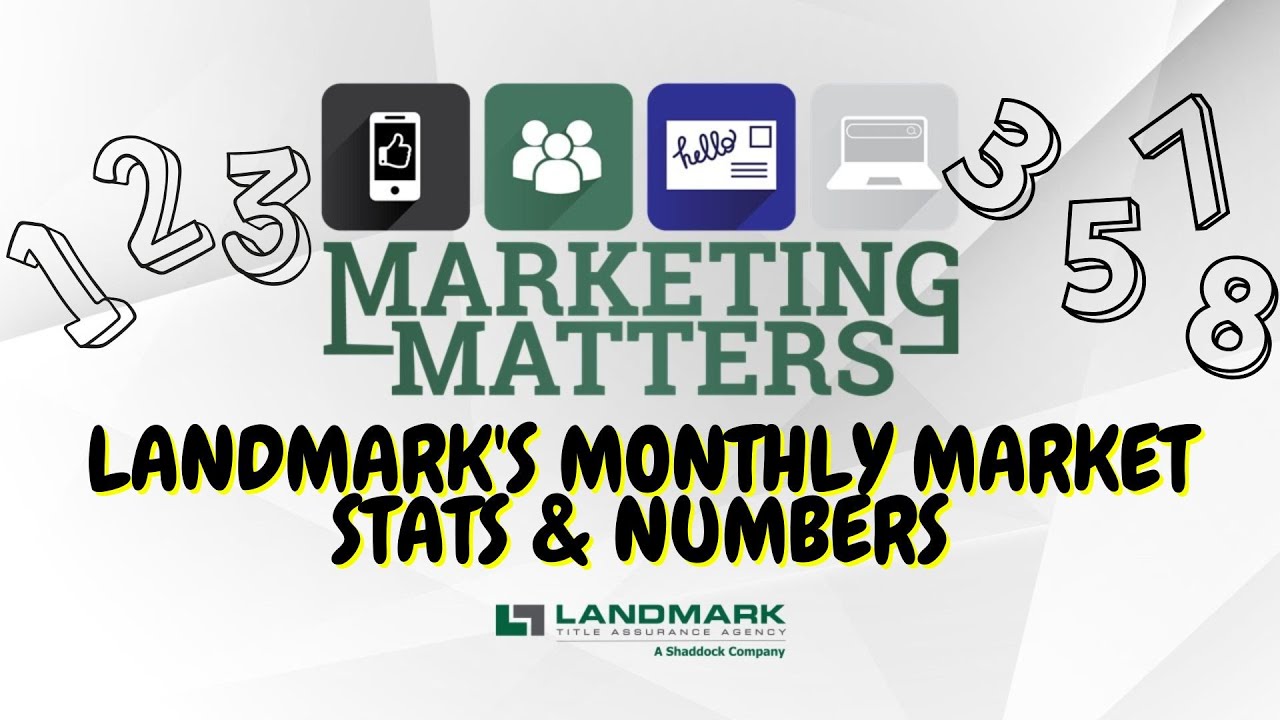 📊 Using Landmark&rsquo;s Monthly Market Stats & Numbers | Real Estate Marketing Tools 🏡