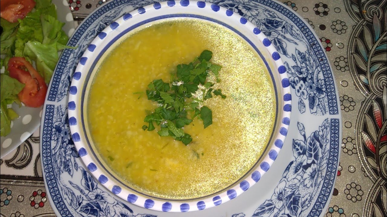 شوربة البرغل صحية و سهلة