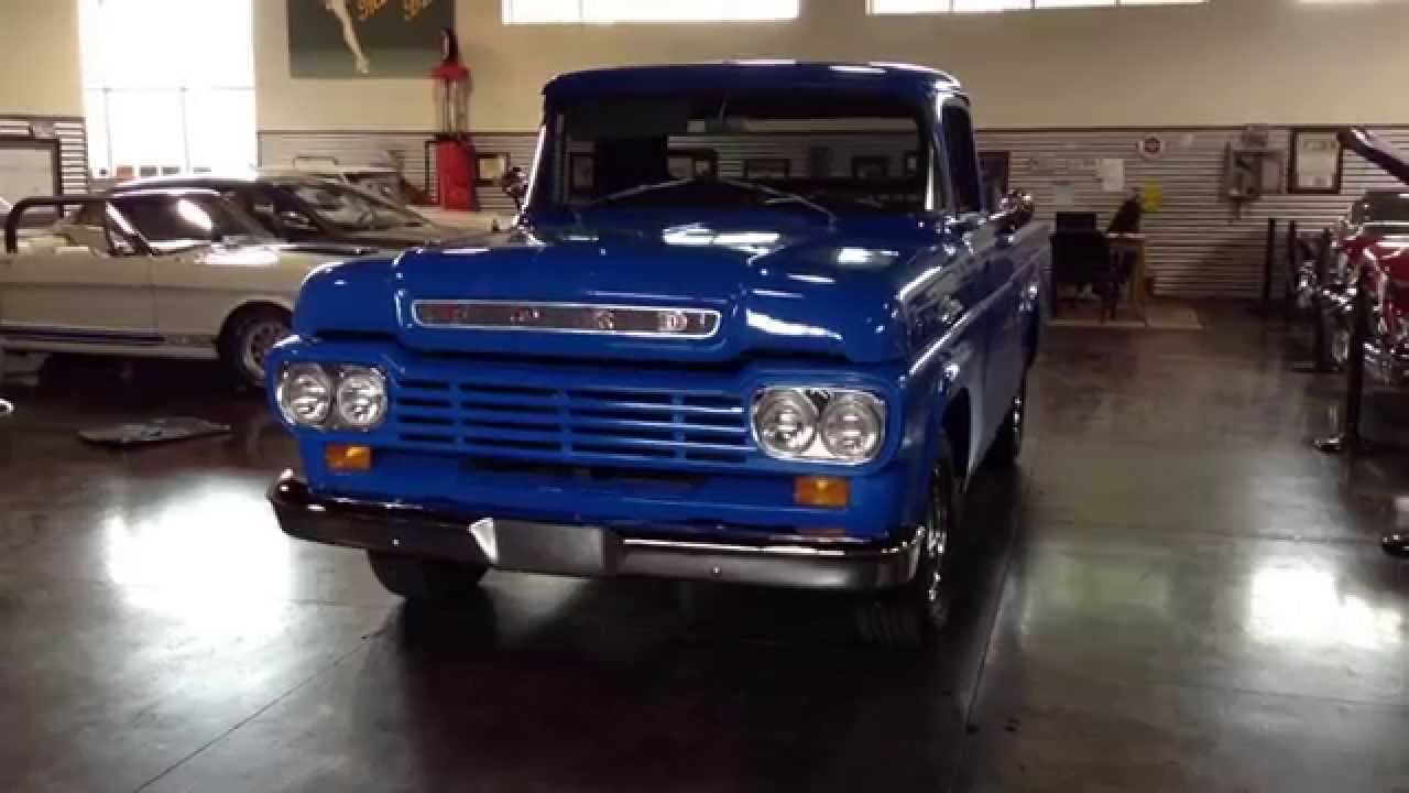 Test Drive: 1959 Ford F100 SOLD at the Sun Valley Auto Club
