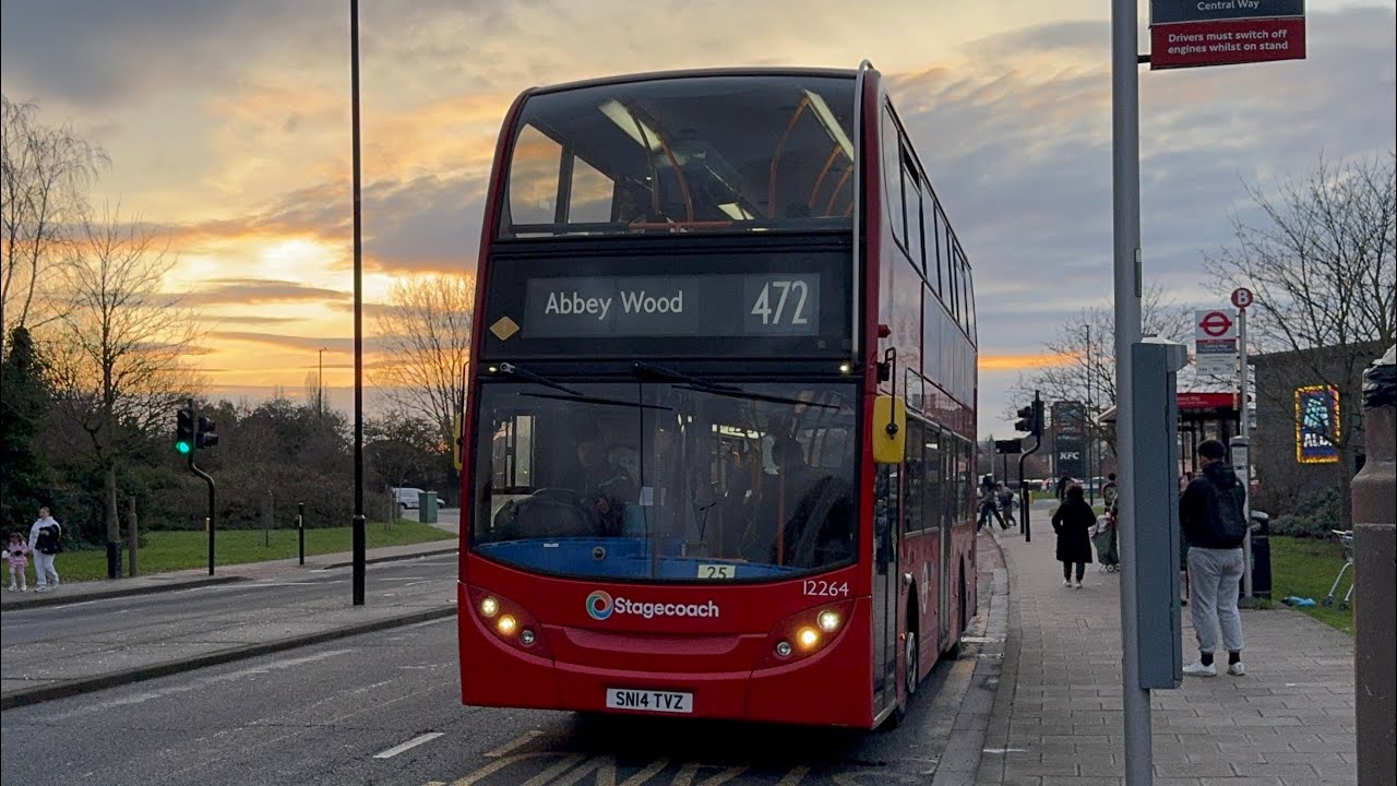 *Last Week + Fast* Journey on the London Bus Route 472 | Enviro400H 12264 SN14 TVZ