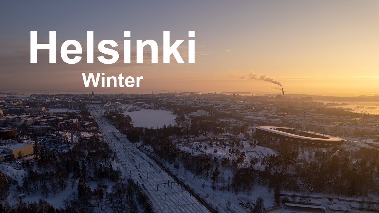 Helsinki by Drone - Winter 2021/2022
