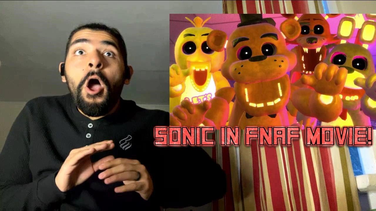 SMG4 FNAF/MARIO NOSTGIA VIBES!!! - SGA: Sonic In FNAF Movie [GMOD] REACTION [348]